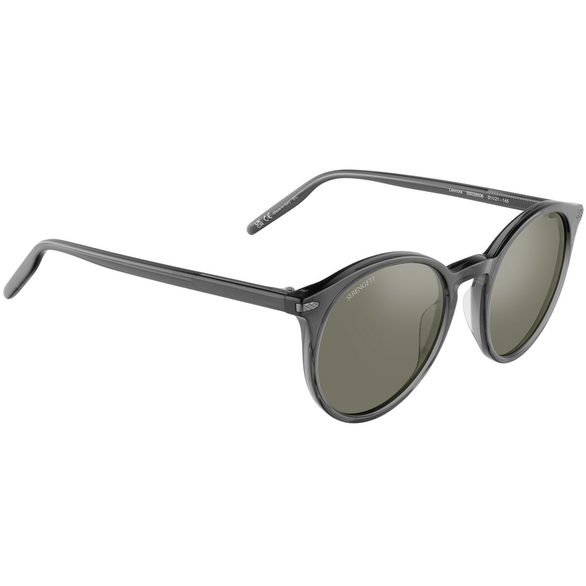 LEONORA, Shiny Translucent Grey-Mineral Polarized 555nm Cat 3 to 3, hi-res image number null